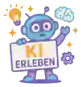 KI erleben - Logo